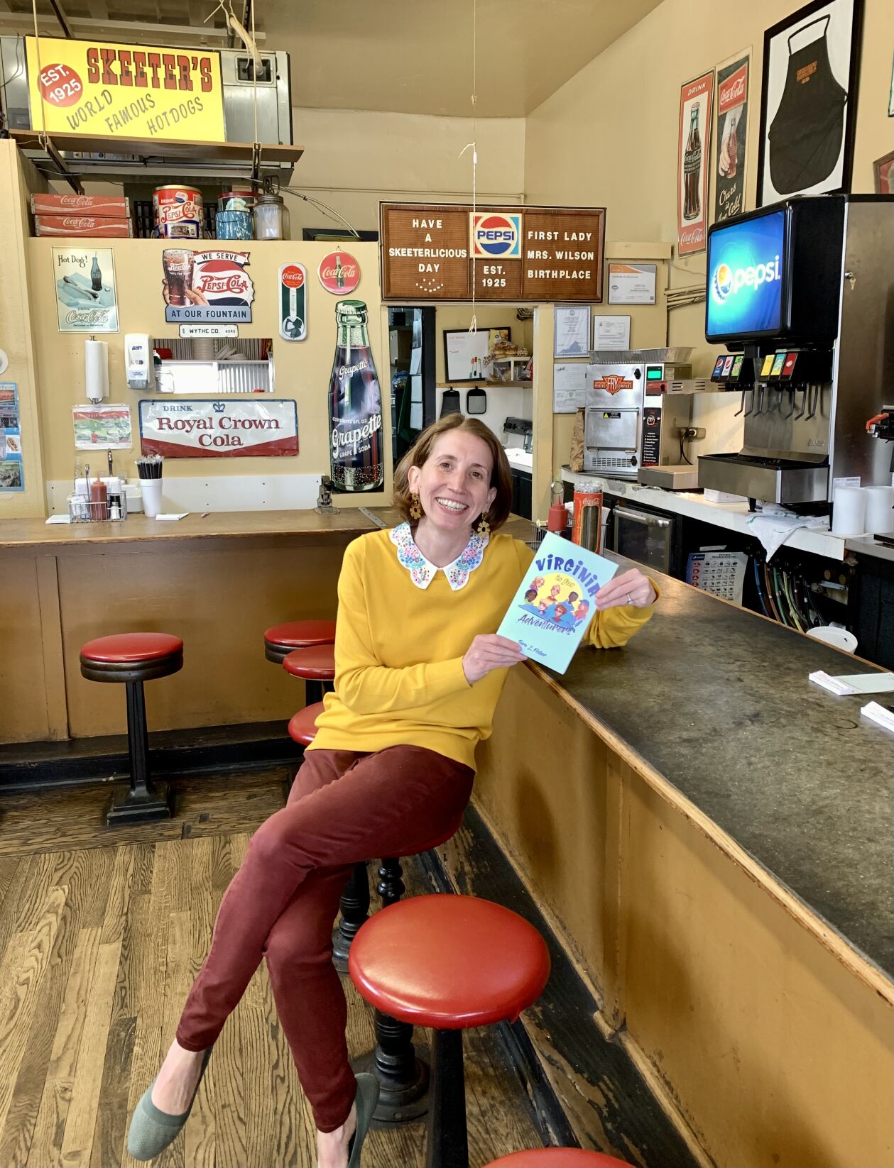 Virginia is for Adventures Tara Fisher at Skeeter's book mentions Scott County